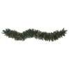 6 Ft. Pre-Lit Snow Dusted Artificial Christmas Garland With 50 Multi-Colored LED Lights, Berries And Pinecones