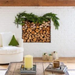 6 Ft. Artificial Real Touch Norfolk Island Pine Garland With Natural Look 11 6 Ft. Artificial Real Touch Norfolk Island Pine Garland With Natural Look -Christmas Gift Shop nearly natural christmas garland w1398 31 1000