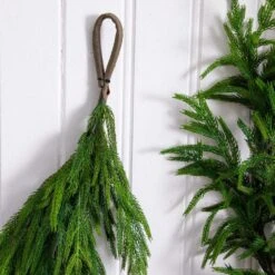 15 Ft. Artificial Real Touch Norfolk Island Pine Garland With Natural Look -Christmas Gift Shop nearly natural christmas garland w1401 1f 1000