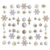 Holiday Deluxe 3.5 In. Multicolor Shatterproof Assorted Ornaments (81-Pack) 1 Holiday Deluxe 3.5 In. Multicolor Shatterproof Assorted Ornaments (81-Pack) -Christmas Gift Shop nearly natural christmas ornament sets d1036 64 1000