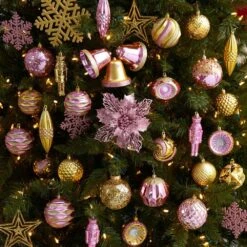 Holiday Deluxe 4.5 In. Multicolor Shatterproof Assorted Ornaments (70-Pack) 11 Holiday Deluxe 4.5 In. Multicolor Shatterproof Assorted Ornaments (70-Pack) -Christmas Gift Shop nearly natural christmas ornament sets d1044 31 1000