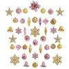 Holiday Deluxe 4.5 In. Multicolor Shatterproof Assorted Ornaments (70-Pack)
