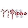 7 In. Shatterproof Assorted Candy Cane Holiday Christmas Deluxe Ornament (6-Pack) 2 7 In. Shatterproof Assorted Candy Cane Holiday Christmas Deluxe Ornament (6-Pack) -Christmas Gift Shop nearly natural christmas ornament sets d1050 64 1000