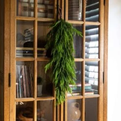 3 Ft. Artificial Real Touch Norfolk Island Pine Teardrop With Natural Look -Christmas Gift Shop nearly natural christmas swag w1400 31 1000