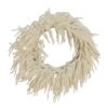 24 In. Artificial Real Touch White Norfolk Island Pine Wreath With Natural Look -Christmas Gift Shop nearly natural christmas wreaths w1403 64 1000