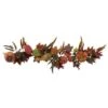 54 In. Pumpkin And Gourd Garland -Christmas Gift Shop nearly natural fall garlands 4938 64 1000