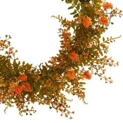 21 In. Autumn Fern Artificial Wreath 10 21 In. Autumn Fern Artificial Wreath -Christmas Gift Shop nearly natural fall wreaths w1127 1f 1000