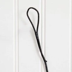 6.5ft. Pre-Lit Artificial Halloween Black Twig Garland With 48 Purple LED Lights -Christmas Gift Shop nearly natural halloween garland w1379 fa 1000