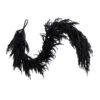6ft. Artificial Real Touch Halloween Black Norfolk Island Pine Garland With Natural Look -Christmas Gift Shop nearly natural halloween garland w1382 64 1000