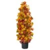 39 In. Autumn Maple Artificial Tree -Christmas Gift Shop nearly natural indoor fall decorations 9998 64 1000