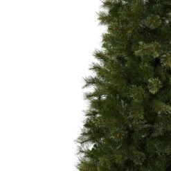 7.5 Ft. Cashmere Slim Artificial Christmas Tree With Clear Lights -Christmas Gift Shop nearly natural pre lit christmas trees 5378 1f 1000