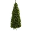 7.5 Ft. Cashmere Slim Artificial Christmas Tree With Clear Lights -Christmas Gift Shop nearly natural pre lit christmas trees 5378 64 1000