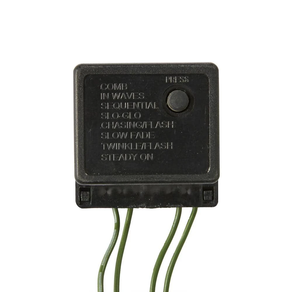 6 Ft. Pre-lit Manchester Fir Artificial Christmas Tree In Planter With 350 Clear Warm Multifunction LED Lights 7 6 Ft. Pre-lit Manchester Fir Artificial Christmas Tree In Planter With 350 Clear Warm Multifunction LED Lights - Image 5