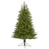 5 Ft. Pre-lit Cambridge Fir Artificial Christmas Tree With 300 Clear Warm Multi-Function LED Lights -Christmas Gift Shop nearly natural pre lit christmas trees t1478 64 1000