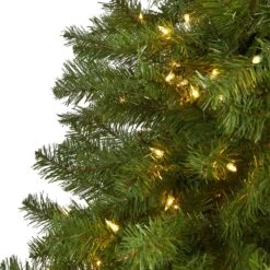 7 Ft. Pre-Lit Springfield Artificial Christmas Tree With 400 Warm Clear Lights 11 7 Ft. Pre-Lit Springfield Artificial Christmas Tree With 400 Warm Clear Lights -Christmas Gift Shop nearly natural pre lit christmas trees t1482 4f 1000