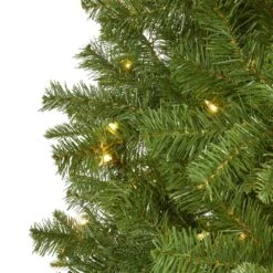 6.5 Ft. Pre-Lit Vancouver Spruce Artificial Christmas Tree With 250 Warm White Lights 14 6.5 Ft. Pre-Lit Vancouver Spruce Artificial Christmas Tree With 250 Warm White Lights -Christmas Gift Shop nearly natural pre lit christmas trees t1488 4f 1000
