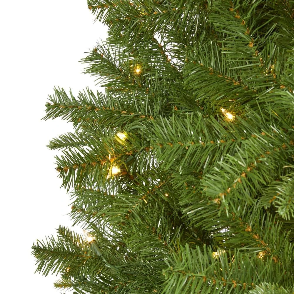 6.5 Ft. Pre-Lit Vancouver Spruce Artificial Christmas Tree With 250 Warm White Lights 6 6.5 Ft. Pre-Lit Vancouver Spruce Artificial Christmas Tree With 250 Warm White Lights - Image 4