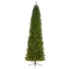 10 Ft. Pre-Lit Slim Green Mountain Pine Artificial Christmas Tree With 800 Clear LED Lights 2 10 Ft. Pre-Lit Slim Green Mountain Pine Artificial Christmas Tree With 800 Clear LED Lights -Christmas Gift Shop nearly natural pre lit christmas trees t1606 64 1000