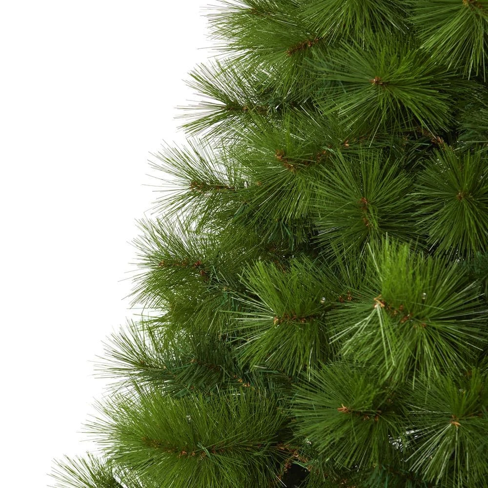 6 Ft. Green Pre-Lit Scotch Pine Artificial Christmas Tree With 300 Clear LED Lights 7 6 Ft. Green Pre-Lit Scotch Pine Artificial Christmas Tree With 300 Clear LED Lights - Image 5
