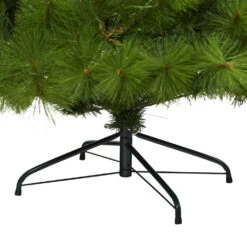 6 Ft. Green Pre-Lit Scotch Pine Artificial Christmas Tree With 300 Clear LED Lights 15 6 Ft. Green Pre-Lit Scotch Pine Artificial Christmas Tree With 300 Clear LED Lights -Christmas Gift Shop nearly natural pre lit christmas trees t1615 fa 1000