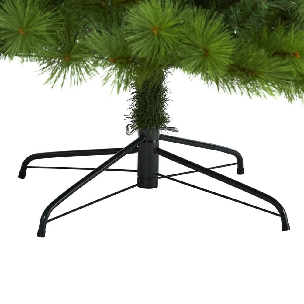 7.5 Ft. Green Pre-Lit Scotch Pine Artificial Christmas Tree With 550 Clear LED Lights 6 7.5 Ft. Green Pre-Lit Scotch Pine Artificial Christmas Tree With 550 Clear LED Lights - Image 4