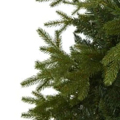7 Ft. Pre-Lit Belgium Fir Natural Look Artificial Christmas Tree With 500 Clear LED Lights 12 7 Ft. Pre-Lit Belgium Fir Natural Look Artificial Christmas Tree With 500 Clear LED Lights -Christmas Gift Shop nearly natural pre lit christmas trees t1646 1f 1000