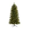 7 Ft. Pre-Lit Belgium Fir Natural Look Artificial Christmas Tree With 500 Clear LED Lights