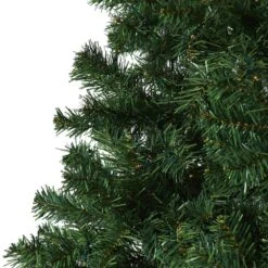 7.5 Ft. Pre-Lit Northern Tip Pine Artificial Christmas Tree With 400 Clear LED Lights -Christmas Gift Shop nearly natural pre lit christmas trees t1719 44 1000