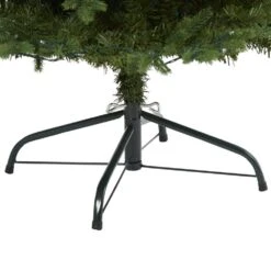 4 Ft. Pre-lit Vermont Fir Artificial Christmas Tree With 100 Clear LED Lights -Christmas Gift Shop nearly natural pre lit christmas trees t1787 1f 1000