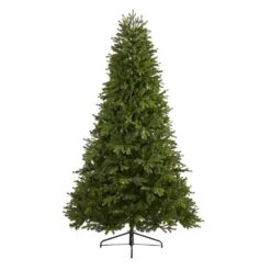 7.5 Ft. Pre-Lit Washington Fir Artificial Christmas Tree With 600 Clear Lights 16 7.5 Ft. Pre-Lit Washington Fir Artificial Christmas Tree With 600 Clear Lights -Christmas Gift Shop nearly natural pre lit christmas trees t1853 4f 1000