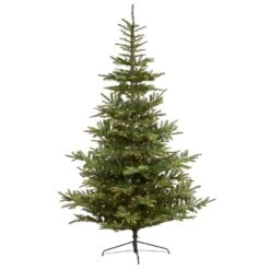 9 Ft. Pre-Lit Layered Washington Spruce Artificial Christmas Tree With 750 Clear Lights