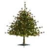 3 Ft. Colorado Mountain Pine Artificial Christmas Tree With 50 Clear Lights, 171 Bendable Branches And Pine Cones 2 3 Ft. Colorado Mountain Pine Artificial Christmas Tree With 50 Clear Lights, 171 Bendable Branches And Pine Cones -Christmas Gift Shop nearly natural pre lit christmas trees t1917 64 1000