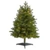 3 Ft. Pre-Lit Washington Fir Artificial Christmas Tree With 50 Clear Lights -Christmas Gift Shop nearly natural pre lit christmas trees t1963 64 1000
