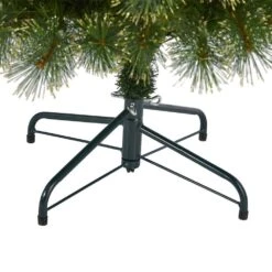 5 Ft. Pre-Lit Golden Tip Washington Pine Artificial Christmas Tree With 150 Clear Lights And Pine Cones -Christmas Gift Shop nearly natural pre lit christmas trees t1971 1f 1000