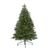 4 Ft. Green Pre-Lit LED Grand Teton Spruce Flat Back Artificial Christmas Tree With 90 Clear Lights 1 4 Ft. Green Pre-Lit LED Grand Teton Spruce Flat Back Artificial Christmas Tree With 90 Clear Lights -Christmas Gift Shop nearly natural pre lit christmas trees t1999 64 1000
