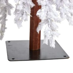 9 Ft. LED Holiday Red Santa Hat Artificial Christmas Tree With 600-Lights And 1992 Bendable Branches -Christmas Gift Shop nearly natural pre lit christmas trees t3275 fa 1000