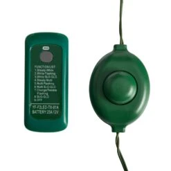 4 Ft. Holiday Artificial Christmas Plant Pre-Lit And Glittered On Pedestal With 150 Multicolored LED Lights -Christmas Gift Shop nearly natural pre lit christmas trees t3284 fa 1000