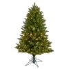 4 Ft. Vermont Spruce Faux Christmas Tree With 200 Color Changing (Remote Control) LED Lights And 400 Bendable Branches 2 4 Ft. Vermont Spruce Faux Christmas Tree With 200 Color Changing (Remote Control) LED Lights And 400 Bendable Branches -Christmas Gift Shop nearly natural pre lit christmas trees t3290 64 1000