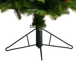 5 Ft. Montana Mountain Fir Artificial Christmas Tree With 300 Multi Color LED Lights, 30 Globe Bulbs & Bendable Branches 16 5 Ft. Montana Mountain Fir Artificial Christmas Tree With 300 Multi Color LED Lights, 30 Globe Bulbs & Bendable Branches -Christmas Gift Shop nearly natural pre lit christmas trees t3294 44 1000