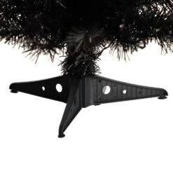 2 Ft. Black Artificial Christmas Tree With 35 LED Lights And 72 Bendable Branches 17 2 Ft. Black Artificial Christmas Tree With 35 LED Lights And 72 Bendable Branches -Christmas Gift Shop nearly natural pre lit christmas trees t3301 fa 1000