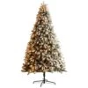 9 Ft. Flocked South Carolina Spruce Artificial Christmas Tree With 850 Clear Lights And 2329 Bendable Branches 2 9 Ft. Flocked South Carolina Spruce Artificial Christmas Tree With 850 Clear Lights And 2329 Bendable Branches -Christmas Gift Shop nearly natural pre lit christmas trees t3336 64 1000