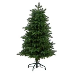 4 Ft. South Carolina Fir Artificial Christmas Tree With 250 Clear Lights And 752 Bendable Branches 12 4 Ft. South Carolina Fir Artificial Christmas Tree With 250 Clear Lights And 752 Bendable Branches -Christmas Gift Shop nearly natural pre lit christmas trees t3345 4f 1000