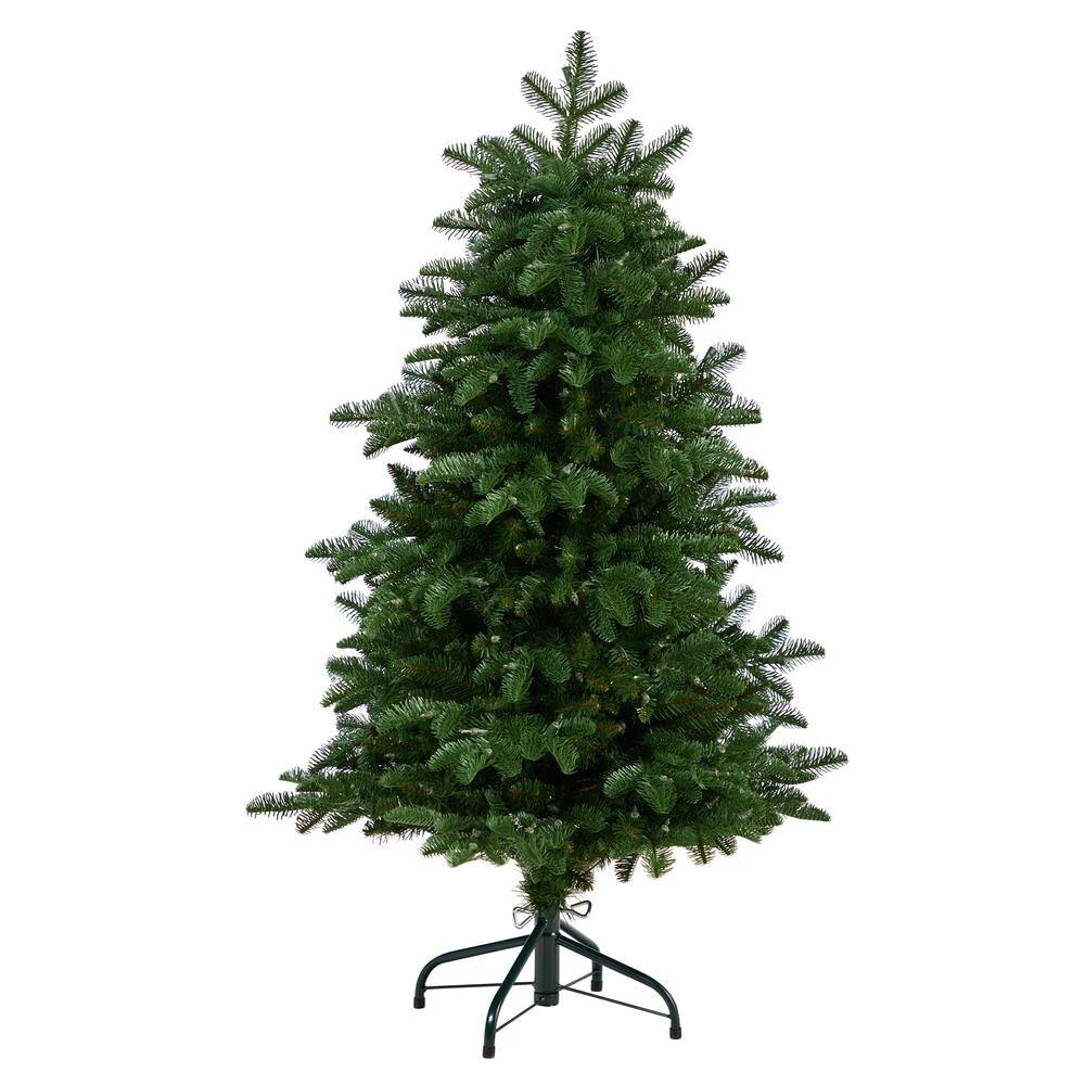 4 Ft. South Carolina Fir Artificial Christmas Tree With 250 Clear Lights And 752 Bendable Branches 5 4 Ft. South Carolina Fir Artificial Christmas Tree With 250 Clear Lights And 752 Bendable Branches - Image 3
