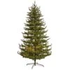 9 Ft. Vancouver Mountain Pine Artificial Christmas Tree With 750 Clear Lights And 2583 Bendable Branches -Christmas Gift Shop nearly natural pre lit christmas trees t3352 64 1000