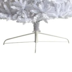 12 Ft. White Pre-Lit LED Slim Artificial Christmas Tree With 1100 Warm White Lights 19 12 Ft. White Pre-Lit LED Slim Artificial Christmas Tree With 1100 Warm White Lights -Christmas Gift Shop nearly natural pre lit christmas trees t3366 fa 1000