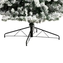 9 Ft. LED Flocked Spruce Artificial Christmas Tree With 650-Lights And 1550 Bendable Branches 15 9 Ft. LED Flocked Spruce Artificial Christmas Tree With 650-Lights And 1550 Bendable Branches -Christmas Gift Shop nearly natural pre lit christmas trees t3382 fa 1000