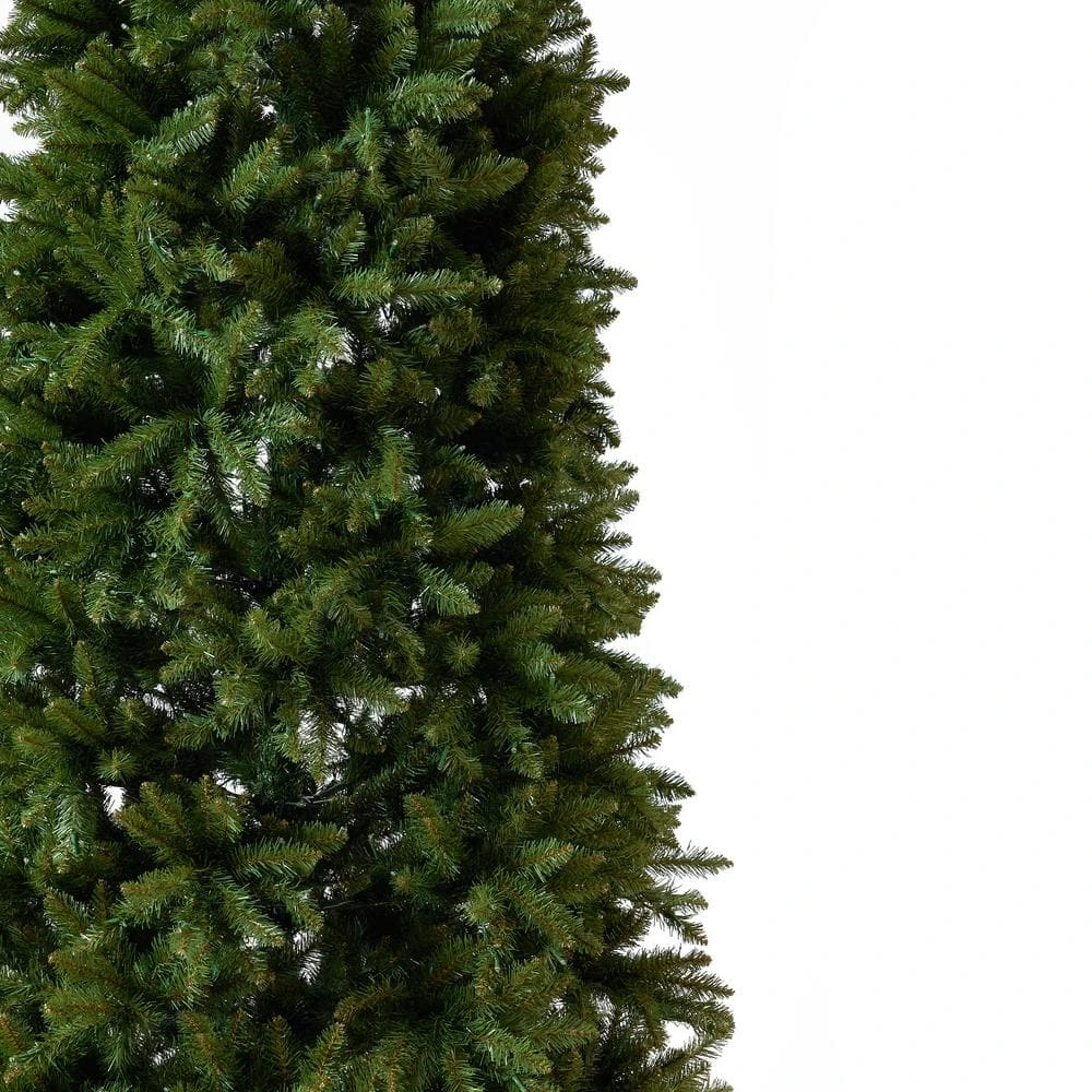 13 Ft. Pre-Lit LED Slim Green Mountain Pine Artificial Christmas Tree With 1360 Warm White Lights 3924 Bendable Branches 12 13 Ft. Pre-Lit LED Slim Green Mountain Pine Artificial Christmas Tree With 1360 Warm White Lights 3924 Bendable Branches - Image 10