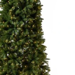 13 Ft. Pre-Lit LED Slim Green Mountain Pine Artificial Christmas Tree With 1360 Warm White Lights 3924 Bendable Branches 26 13 Ft. Pre-Lit LED Slim Green Mountain Pine Artificial Christmas Tree With 1360 Warm White Lights 3924 Bendable Branches -Christmas Gift Shop nearly natural pre lit christmas trees t4534 44 1000