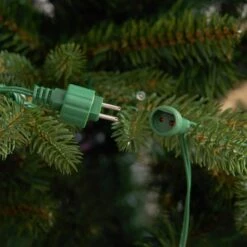 13 Ft. Pre-Lit LED Slim Green Mountain Pine Artificial Christmas Tree With 1360 Warm White Lights 3924 Bendable Branches 21 13 Ft. Pre-Lit LED Slim Green Mountain Pine Artificial Christmas Tree With 1360 Warm White Lights 3924 Bendable Branches -Christmas Gift Shop nearly natural pre lit christmas trees t4534 66 1000