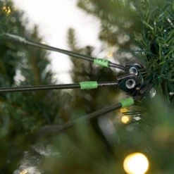 13 Ft. Pre-Lit LED Slim Green Mountain Pine Artificial Christmas Tree With 1360 Warm White Lights 3924 Bendable Branches 28 13 Ft. Pre-Lit LED Slim Green Mountain Pine Artificial Christmas Tree With 1360 Warm White Lights 3924 Bendable Branches -Christmas Gift Shop nearly natural pre lit christmas trees t4534 76 1000